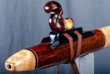 Snakewood Native American Flute, Minor, Low E-4, #O1B